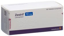Zestril Tabl 10 mg 100 Stk, Hauptbild