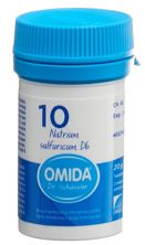Omida Schüssler no10 natr sulf cpr 6 D bte 20 g, image principale