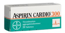 Aspirin Cardio Filmtabl 300 mg 30 Stk, Hauptbild