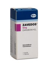 Zavedos Kaps 5 mg Fl, Hauptbild