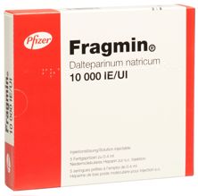 Fragmin Inj Lös 10000 IE/0.4ml 5 Fertspr 0.4 ml, Hauptbild