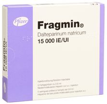 Fragmin Inj Lös 15000 IE/0.6ml 5 Fertspr 0.6 ml, Hauptbild