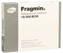 Fragmin sol inj 18000 UI/0.72ml 5 ser pré 0.72 ml, image principale