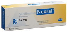 Sandimmun Neoral caps 10 mg 60 pce, image principale