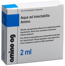 Aqua ad inj Amino sol inj 2ml amp 10 pce, image principale