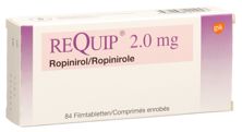 Requip Filmtabl 2 mg 84 Stk, Hauptbild