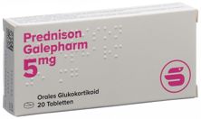 Prednisone Galepharm cpr 5 mg 20 pce, image principale