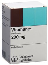 Viramune cpr 200 mg 60 pce, image principale