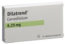 Dilatrend Tabl 6.25 mg 14 Stk, Hauptbild