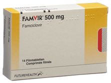 Famvir Tabl 500 mg 14 Stk, Hauptbild