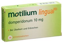 Motilium lingual Schmelztabl 10 mg 30 Stk, Hauptbild