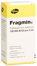 Fragmin Inj Lös 100000 IE/4ml Durchstf 4 ml, Hauptbild