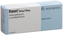 Riamet Tabl 20 mg/120 mg 24 Stk, Hauptbild