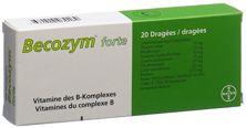 Becozym forte Drag 20 Stk, Hauptbild