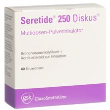 Seretide 250 Diskus Inh Plv 60 Dos, Hauptbild