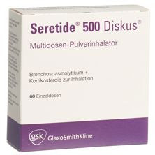 Seretide 500 Diskus pdr inh 60 dos, image principale