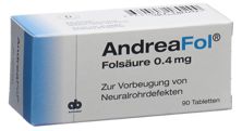 Andreafol Tabl 0.4 mg 90 Stk, Hauptbild