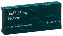 Livial cpr 2.5 mg 28 pce, image principale