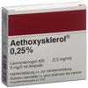 Aethoxysklerol Inj Lös 0.25 % 5 Amp 2 ml, Hauptbild
