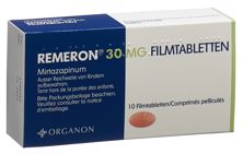 Remeron Filmtabl 30 mg 10 Stk, Hauptbild