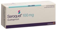 Seroquel Filmtabl 100 mg 60 Stk, Hauptbild