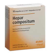 Hepar comp Heel sol inj 10 amp 2.2 ml, image principale