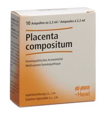 Placenta comp Heel Inj Lös 10 Amp 2.2 ml, Hauptbild