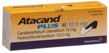 Atacand plus Tabl 16/12.5 mg 28 Stk, Hauptbild