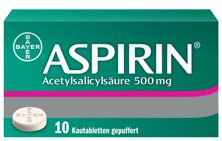 Aspirine cpr croquer 500 mg 10 pce, image principale