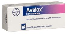 Avalox Filmtabl 400 mg 10 Stk, Hauptbild