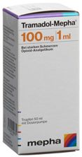 Tramadol Mepha Tropfen 100 mg/ml m Dosierp 50 ml, Hauptbild