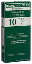 Disoprivan PFS 1% 500 mg/50ml ser pré 50 ml, image principale