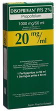 Disoprivan PFS 2% 1 g/50ml Fertspr 50 ml, Hauptbild