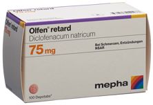 Olfen retard Depotabs 75 mg 100 Stk, Hauptbild
