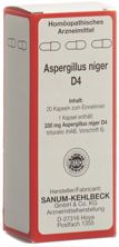 Sanum Aspergillus niger Kaps D 4 20 Stk, Hauptbild