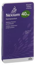 Nexium Mups Tabl 40 mg 14 Stk, Hauptbild