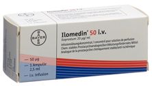 Ilomedin Inf Konz 50 mcg/2.5ml i.v. Amp 2.5 ml, Hauptbild