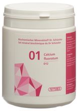 PHYTOMED SCHÜSSLER Nr1 Calc fluor Tabl D 12 500 g, Hauptbild