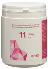 PHYTOMED SCHÜSSLER No11 silicea cpr 12 D 500 g, image principale