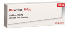 Rhophylac Inj Lös 300 mcg/2ml Fertspr 2 ml, Hauptbild