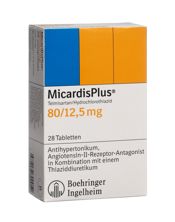 Micardis Plus Tabl 80/12.5 mg 28 Stk, Hauptbild