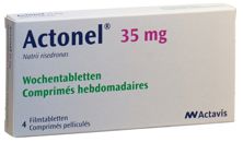 Actonel Wochentabletten Filmtabl 35 mg 4 Stk, Hauptbild
