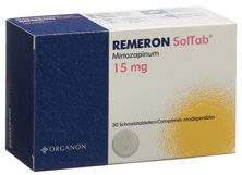 Remeron SolTab Schmelztabl 15 mg 30 Stk, Hauptbild