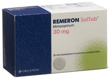 Remeron SolTab Schmelztabl 30 mg 30 Stk, Hauptbild