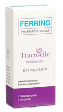 Tractocile Inj Lös 6.75 mg/0.9ml Durchstf 0.9 ml, Hauptbild