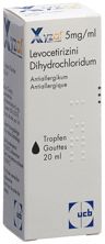 Xyzal Tropfen Fl 20 ml, Hauptbild