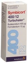 Symbicort 400/12 Turbuhaler 60 Dos, Hauptbild