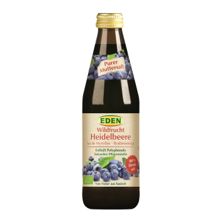 Eden Heidelbeer Muttersaft o Zuck pur Bio 330 ml, Hauptbild