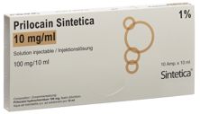 Prilocain Sintetica Inj Lös 10 mg/ml 10 Amp 10 ml, Hauptbild