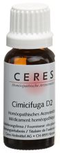 Ceres cimicifuga 2 D dilution fl 20 ml, image principale